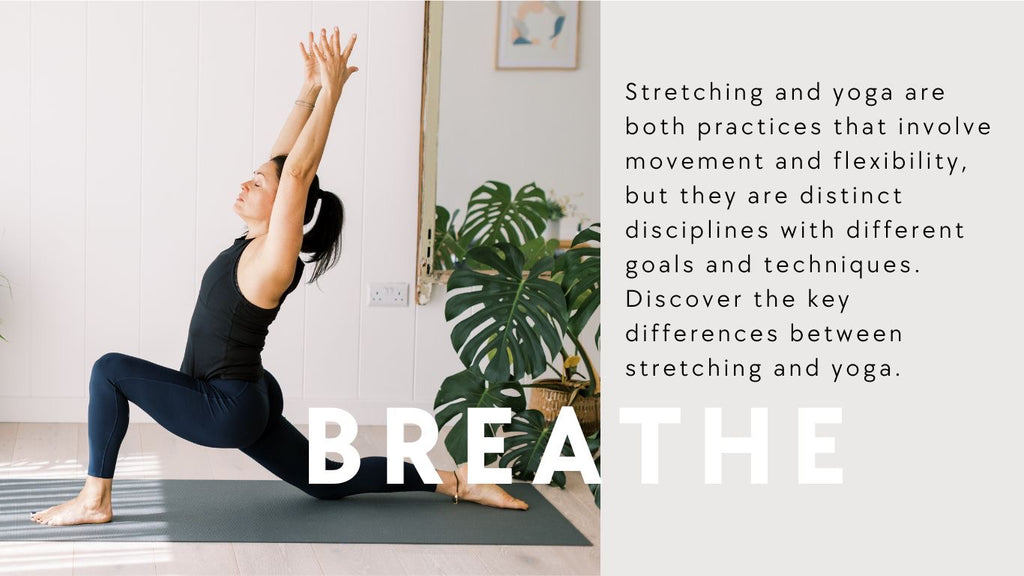 Flexibility Unveiled Stretching vs. Yoga